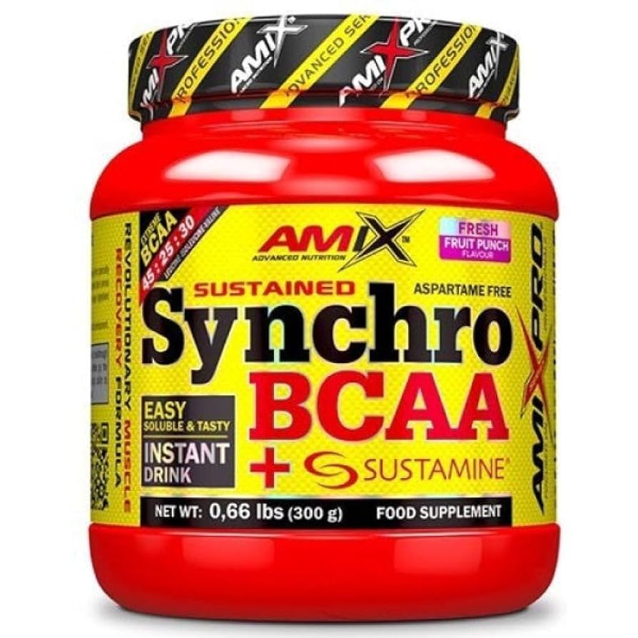 AMIX SYNCHRO BCAA+SUSTAMINE 300 GRS