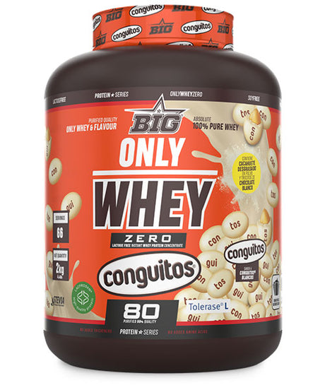 BIG ONLY WHEY ZERO CONGUITOS WHITE 2KG
